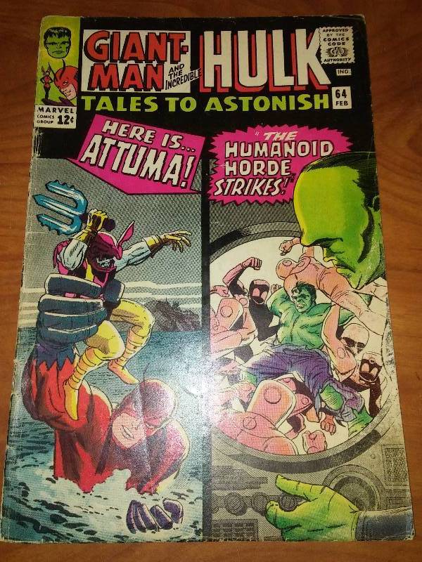 Giant-Man and Hulk vol 1 64 February 1965