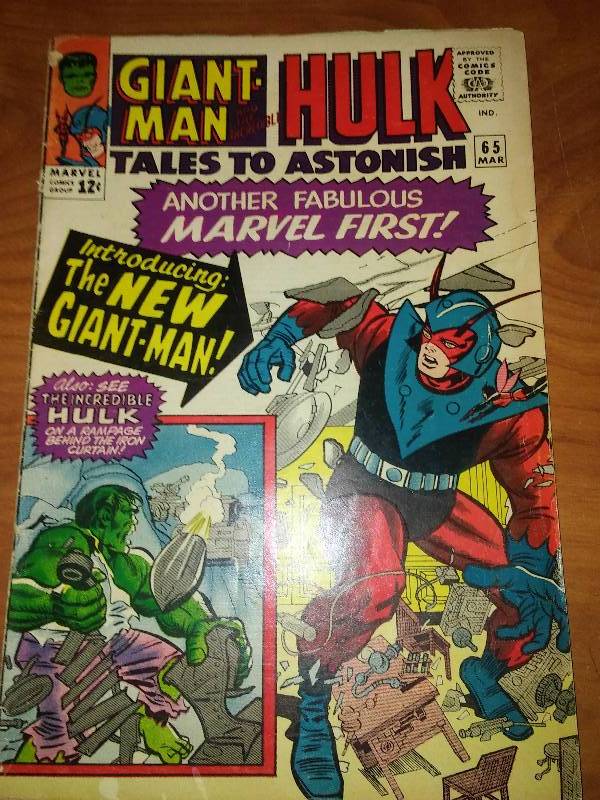 Giant-Man and Hulk vol 1 65 March 1965