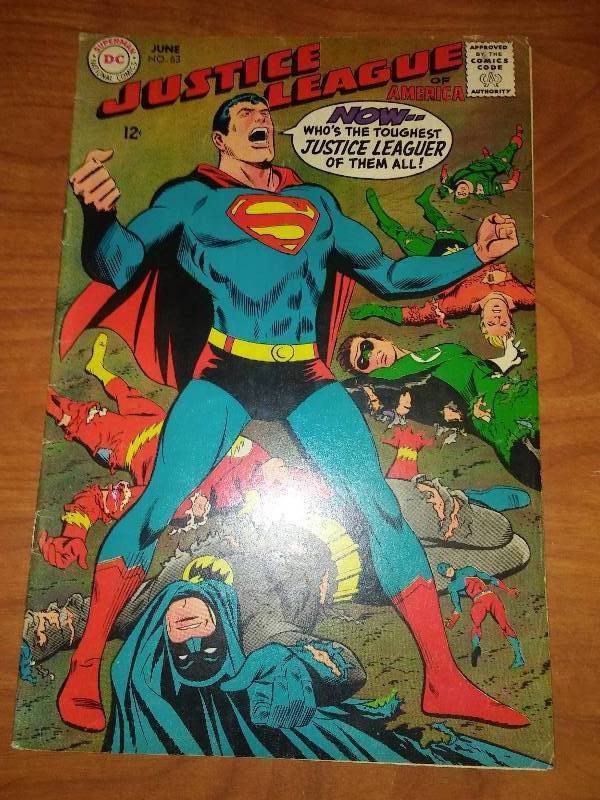 Justice League of America June number 63 1968