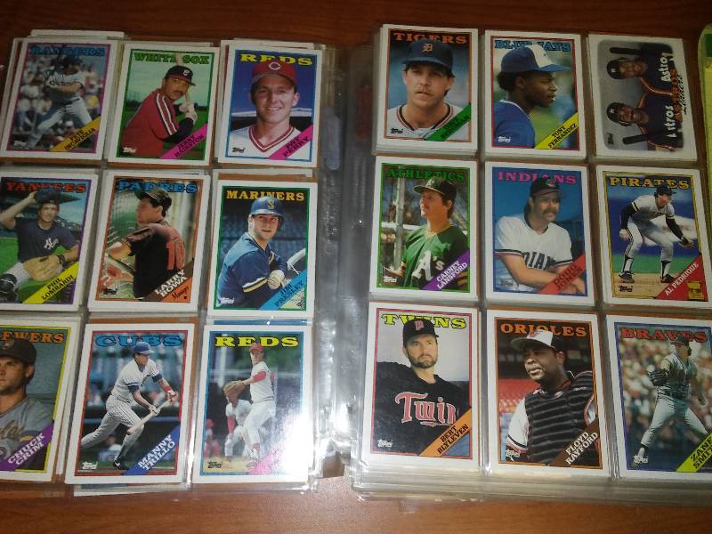 Topps MLB 1988, 700 plus playing cards baseball Aces