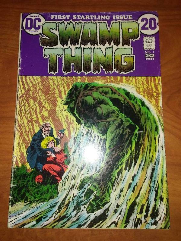 Swamp Thing volume 1 issue 1 number