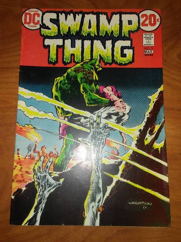Swamp Thing volume 1 issue 3 Near Mint  Mint