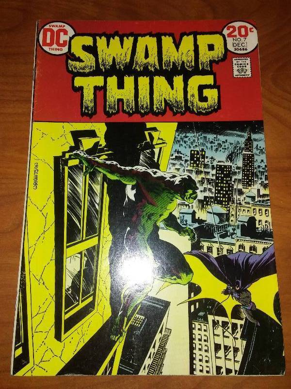 Swamp Thing volume 1 issue 7 near mint