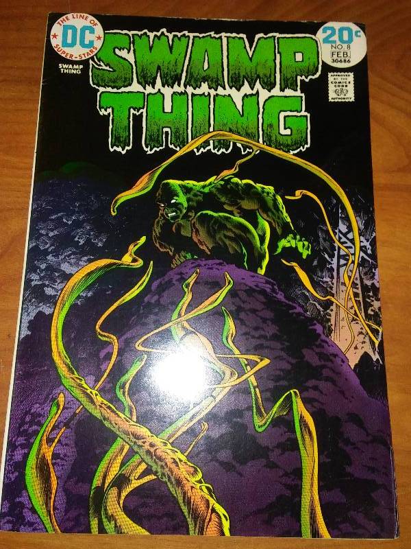 Swamp Thing volume 1 issue 8 February 1974 near mint