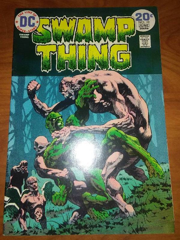 Swamp Thing volume 1 issue 10 June 1974 Near Mint  Mint