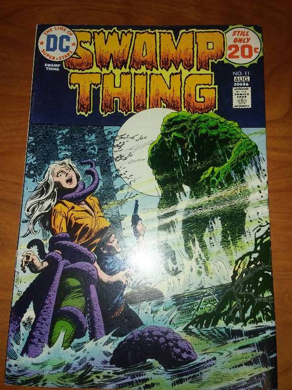 Swamp Thing volume 1 Issue 11 August 1974 Near Mint  Mint