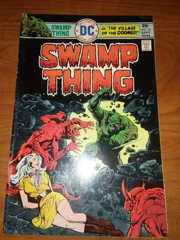 Swamp Thing volume 1 issue 18 September 1975 near mint