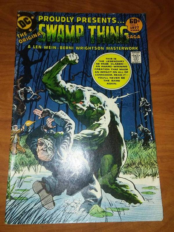 Swamp Thing Vol 2 issue 1 1977 very good to excellent