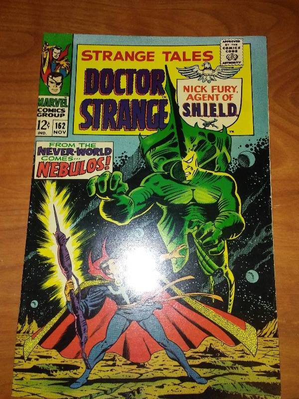 Dr. Strange, Strange Tales 162 near mint no visible flaw,