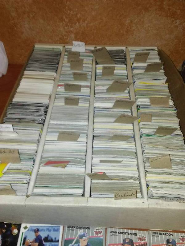 3080 cards sorted by teams MLB baseball