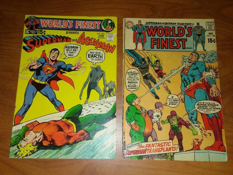 2 Worlds Finest 190 and 203