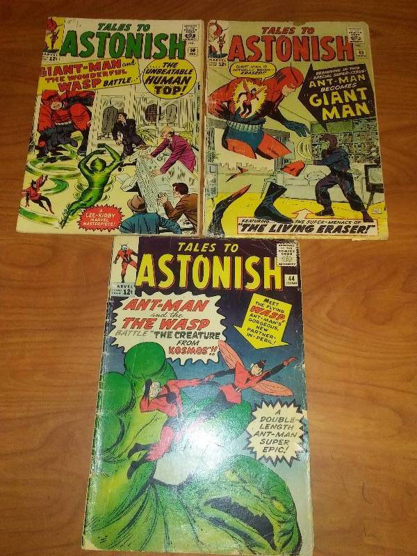 3 Tales to astonish Vol. 1 issues 44, 49, 50.