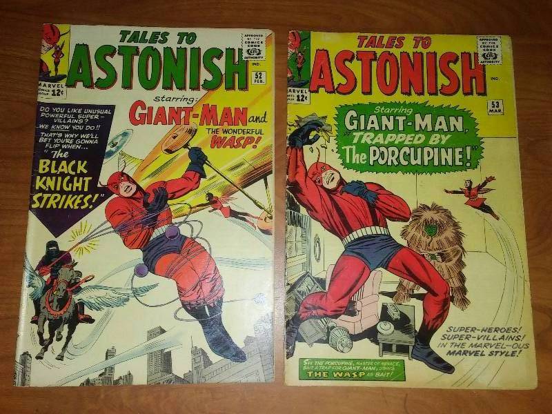 2 Tales to Astonish Vol. 1, issues 52, 53.