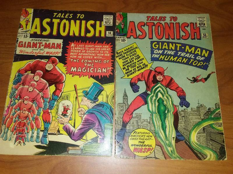 Two Tales to Astonish, Vol. 1 issues 55,  56.