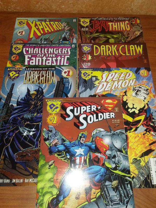 7 Comics, all Number One issues