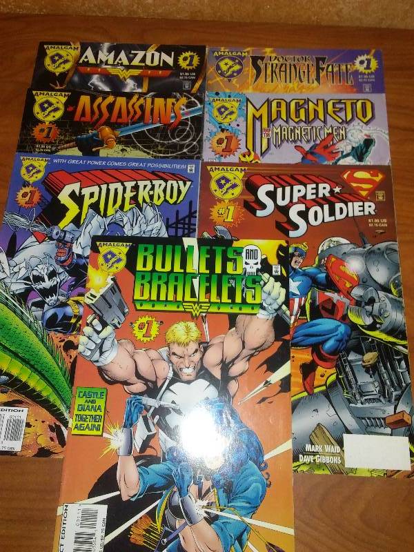 7 Comics all Number One issues Near Mint  Mint