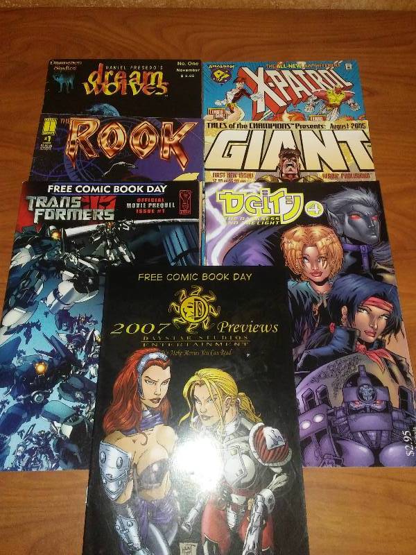 7 Comics number 1 issues and more