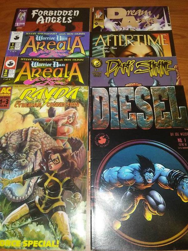 8 Comics numbers 0, 1, 3 issues