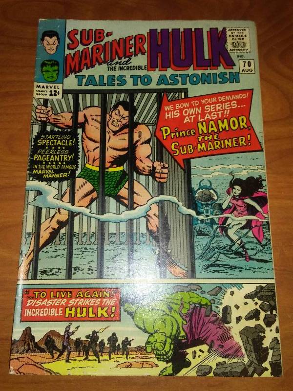 Tales to astonish no. 70