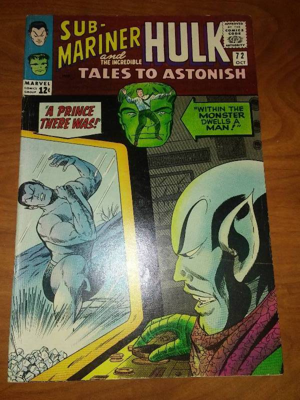 Tales to astonish no. 72