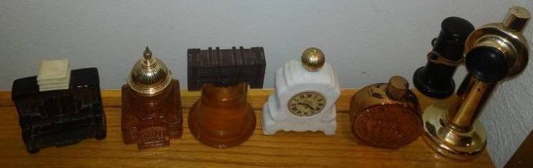 lot 352 image: 6 Avon bottles, mostly full