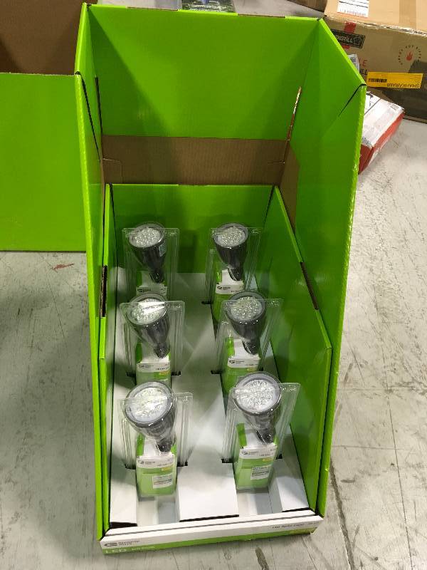 Weatherproof Portable LED Spike Light LOT OF 6 New