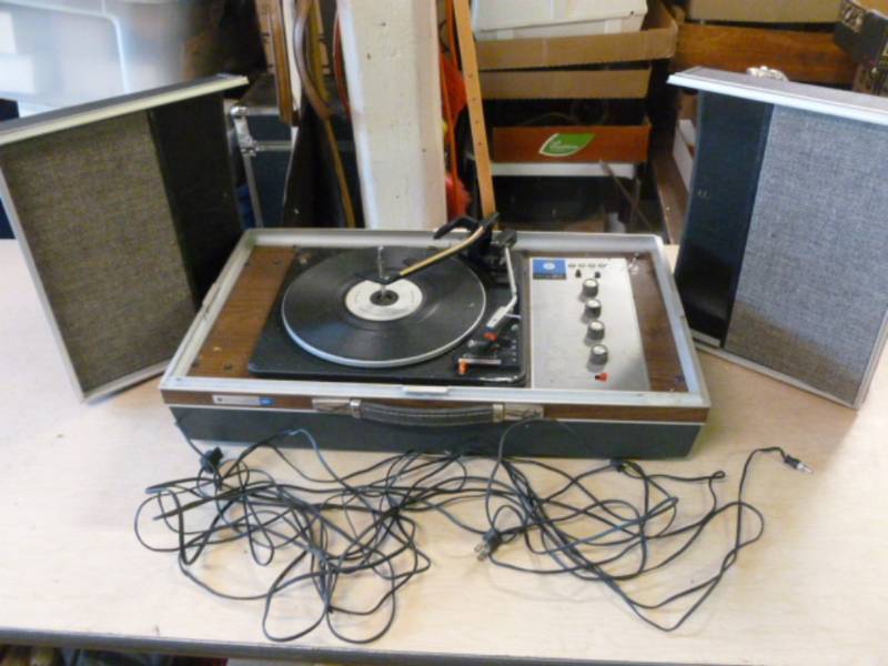 Vintage Record Player