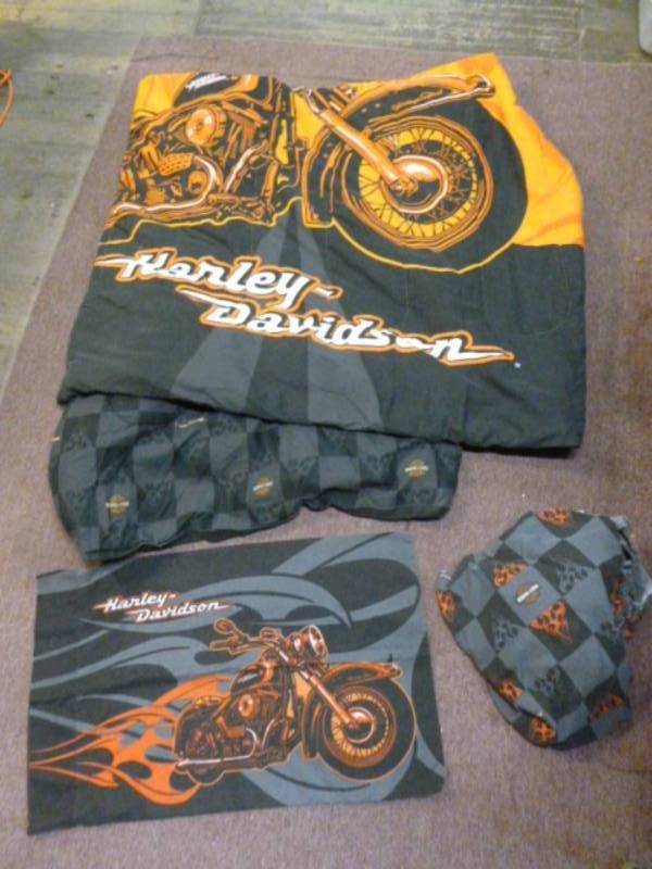 Harley Davidson Bed Set