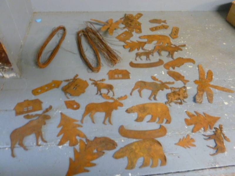 Vintage Metal Art