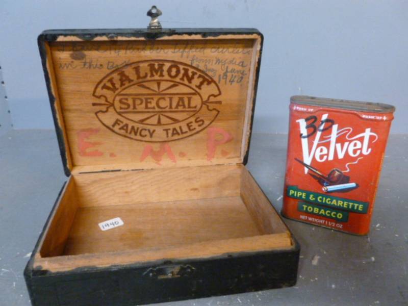 Vintage Tobacco Can