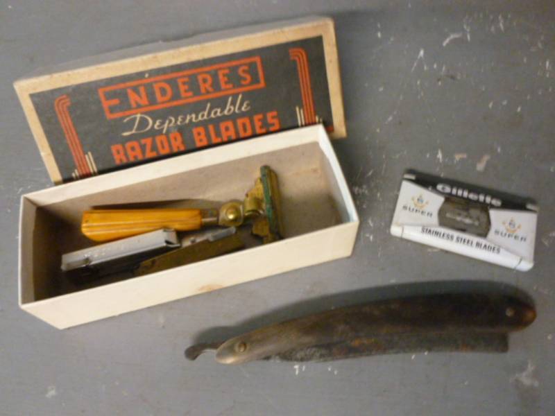 Vintage Shaving Items