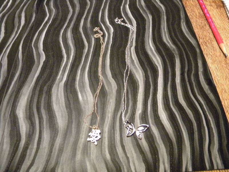 2 Sterling Silver Necklaces