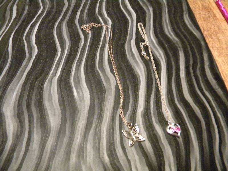 2 Sterling Silver Necklaces