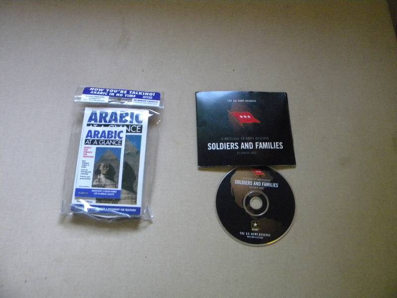 Army Reserve Disc & Learning Arabic