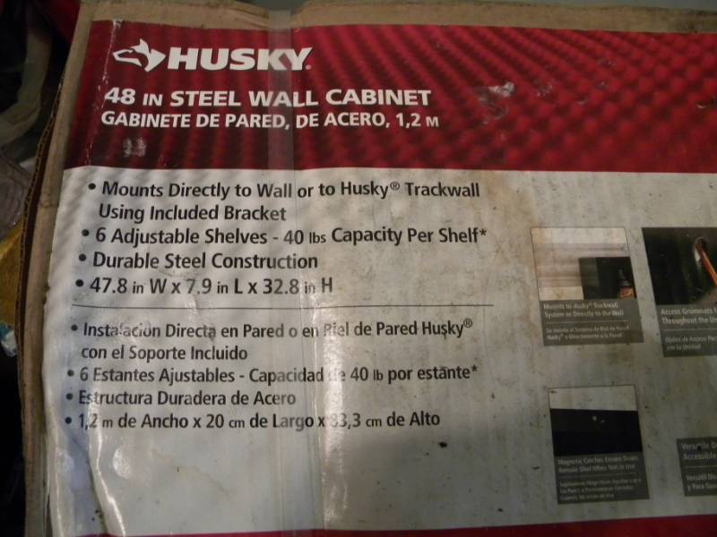 Husky 48 Steel Wall Cabinet