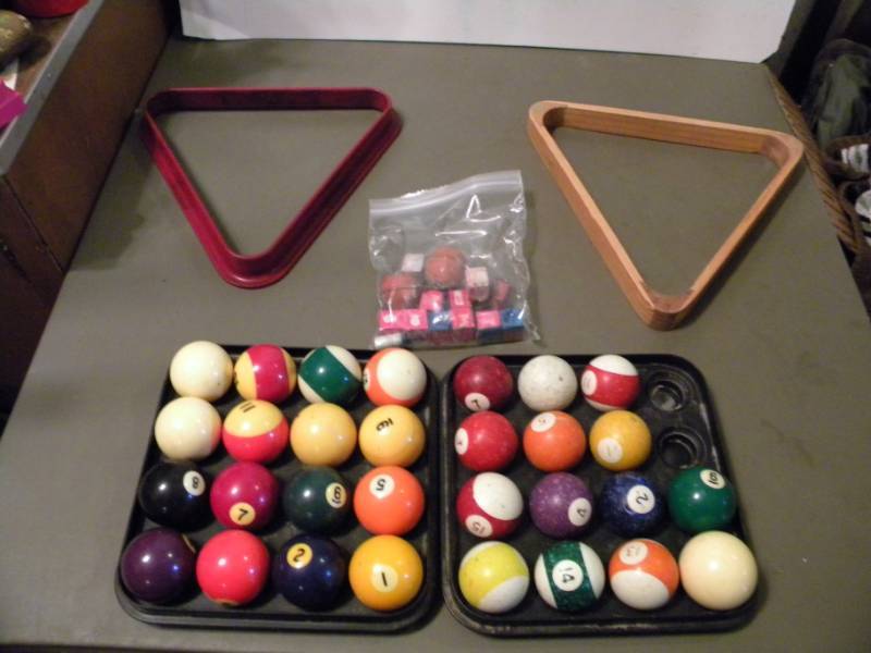 Miscellaneous Pool Table Items