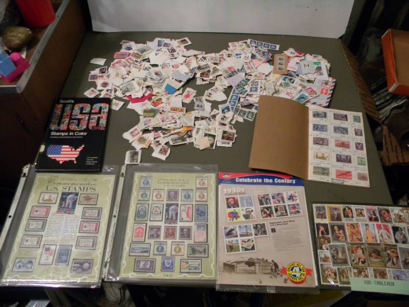 Stamp Book, Stamps & Sheets of Stamp and Booklet