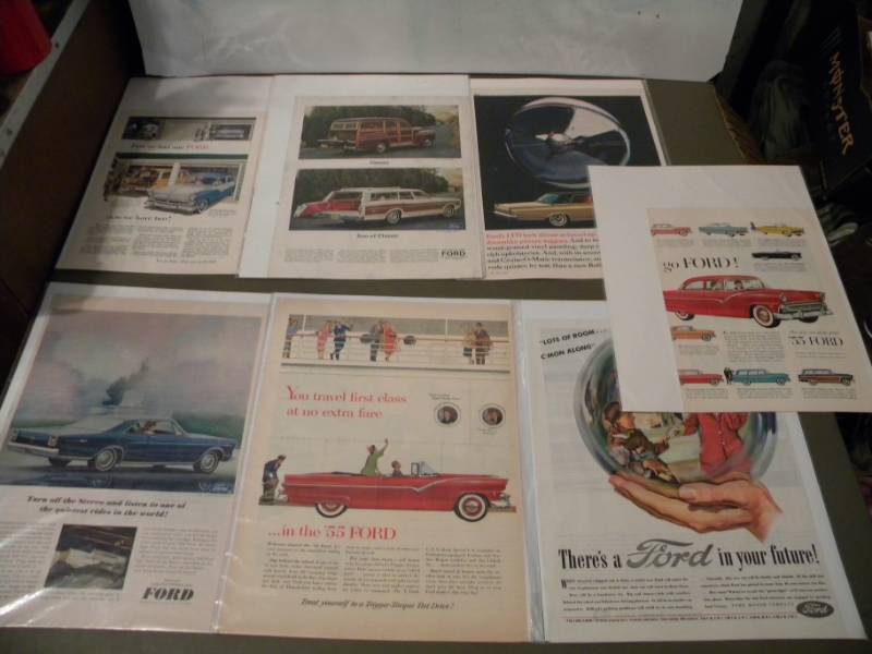 7 Vintage Ford Ads