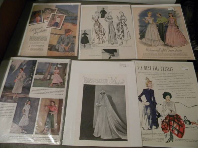 6 Vintage Clothing Ads