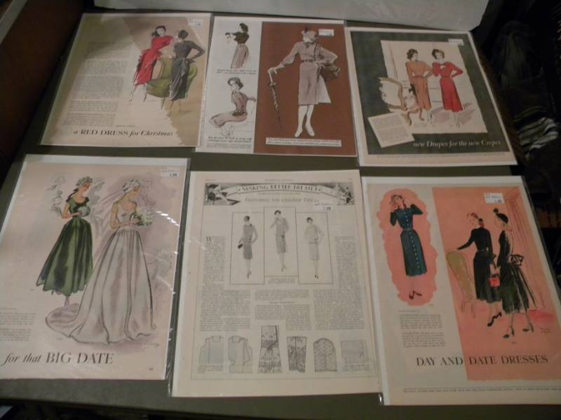 6 Vintage Clothing Ads