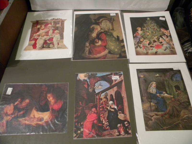6 Christmas Prints