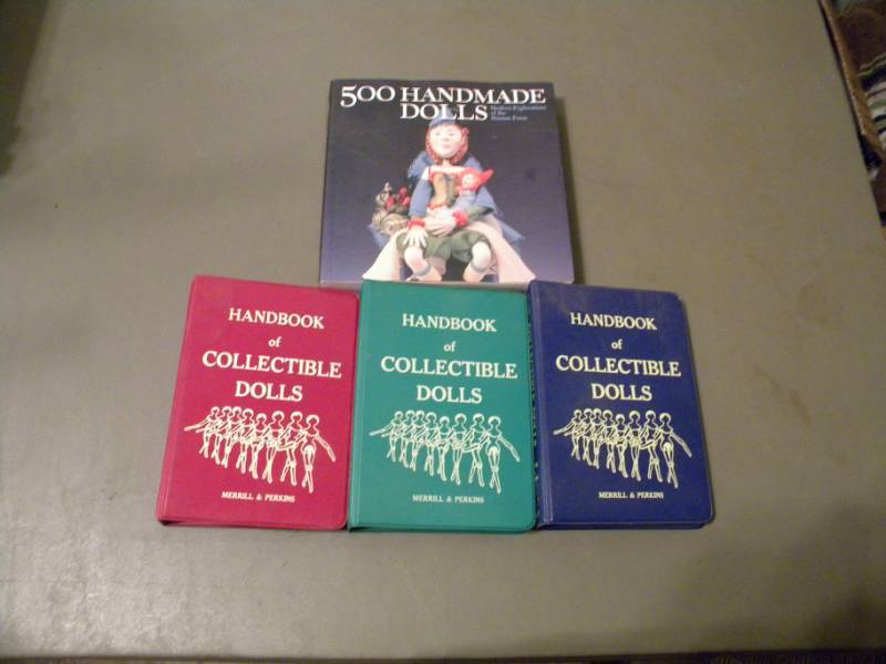 4 Collectible Doll Books