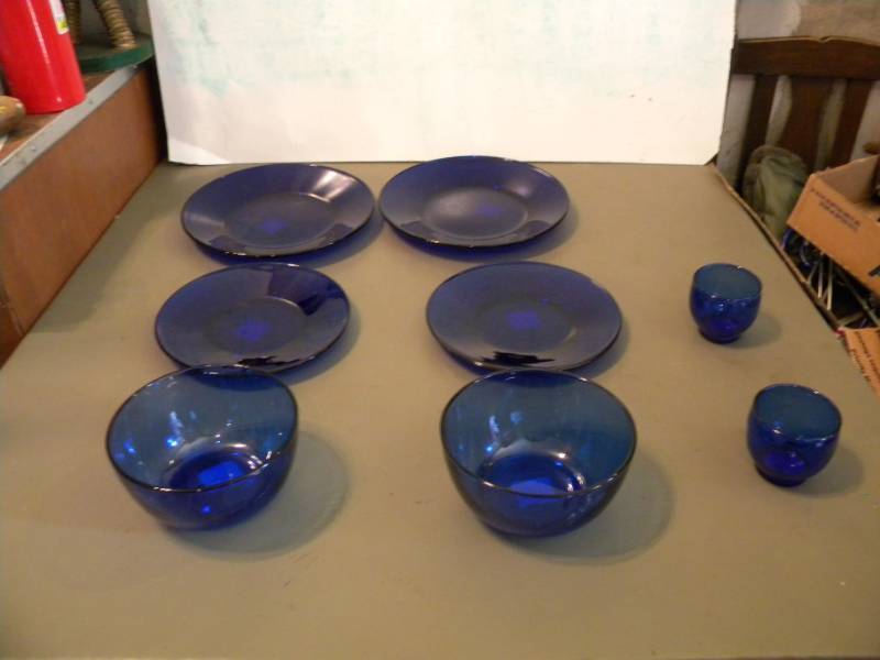 Cobalt Blue Dishes