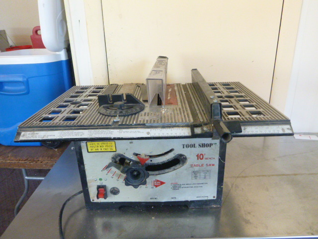 lot 10 image: Tool Shop Table Saw