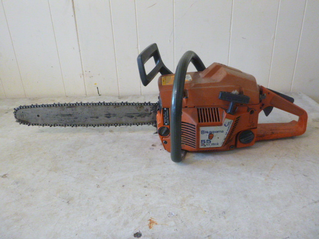lot 17 image: Husqvarna 55 Rancher Chain Saw