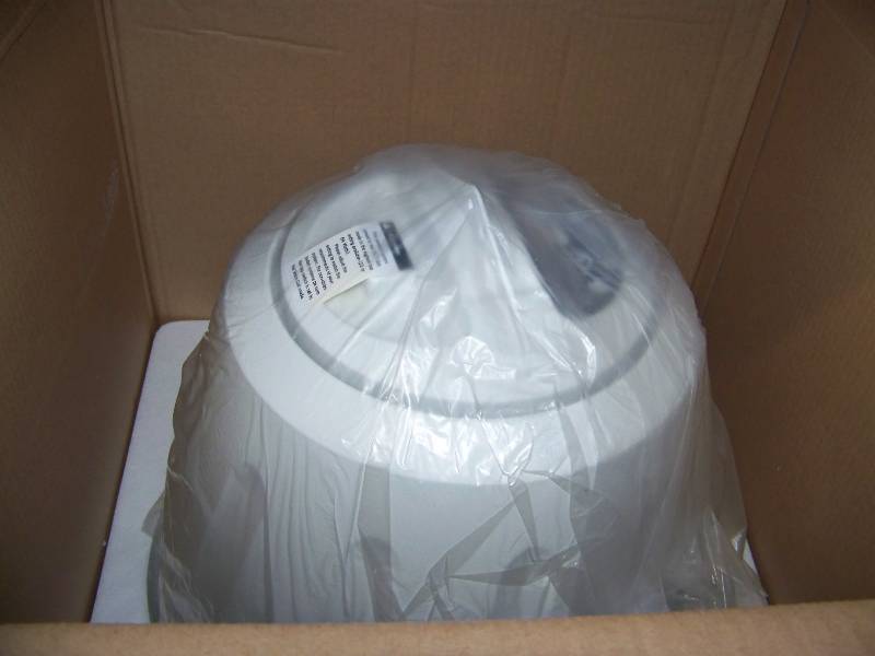 lot 31 image: (2) SoundTube, 10, Coaxial, Open-Ceiling Indoor  Outdoor, Pendant Style Subwoofers - NEW in Original Boxes