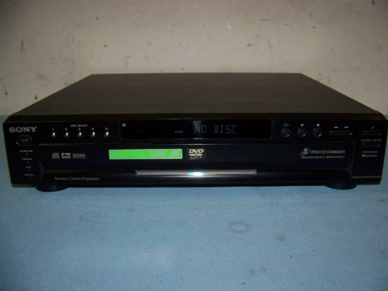 lot 71 image: Sony, 5-Disc, DVD  CD Player with Remote Control
