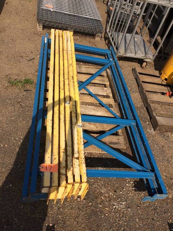 lot 17 image: Structural pallet rack