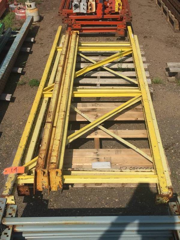 lot 14 image: Speedrack pallet rack