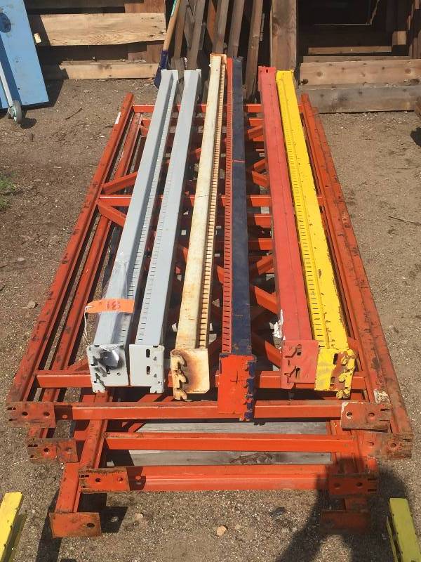 lot 18 image: Paltier pallet rack